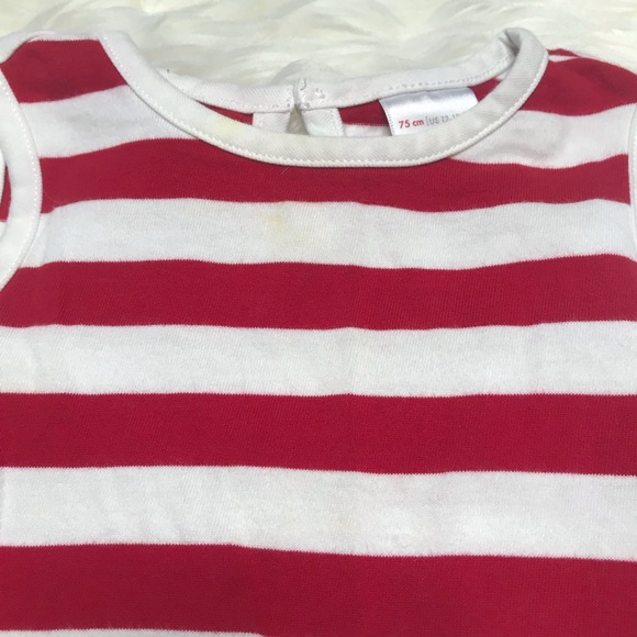 5/$25! Hanna Andersson patriotic red, white & blue dress size 12-18 months - Picture 5 of 5